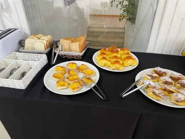 Facturas y tostadas del desayuno del Hotel RICHMOND Punta del Este